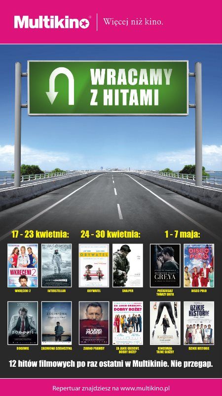 Multikino wraca z hitami. 2 tytułów i możliwość nadrobienia filmowych zaległości