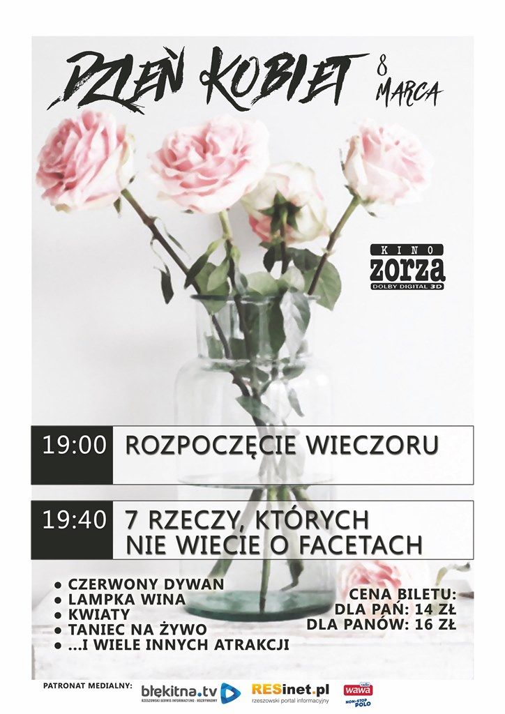 Pełen elegancji Dzień Kobiet w Kinie Zorza