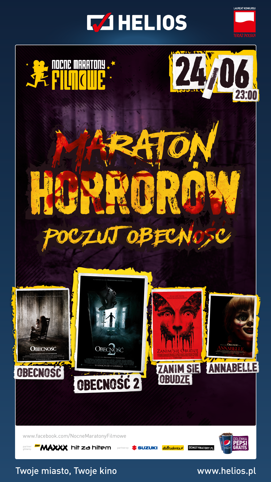 Maraton Horrorów: Poczuj Obecność