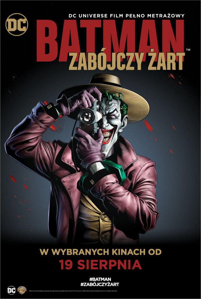 Specjalne pokazy &quot;Batman: Zabójczy żart&quot;w Multikinie