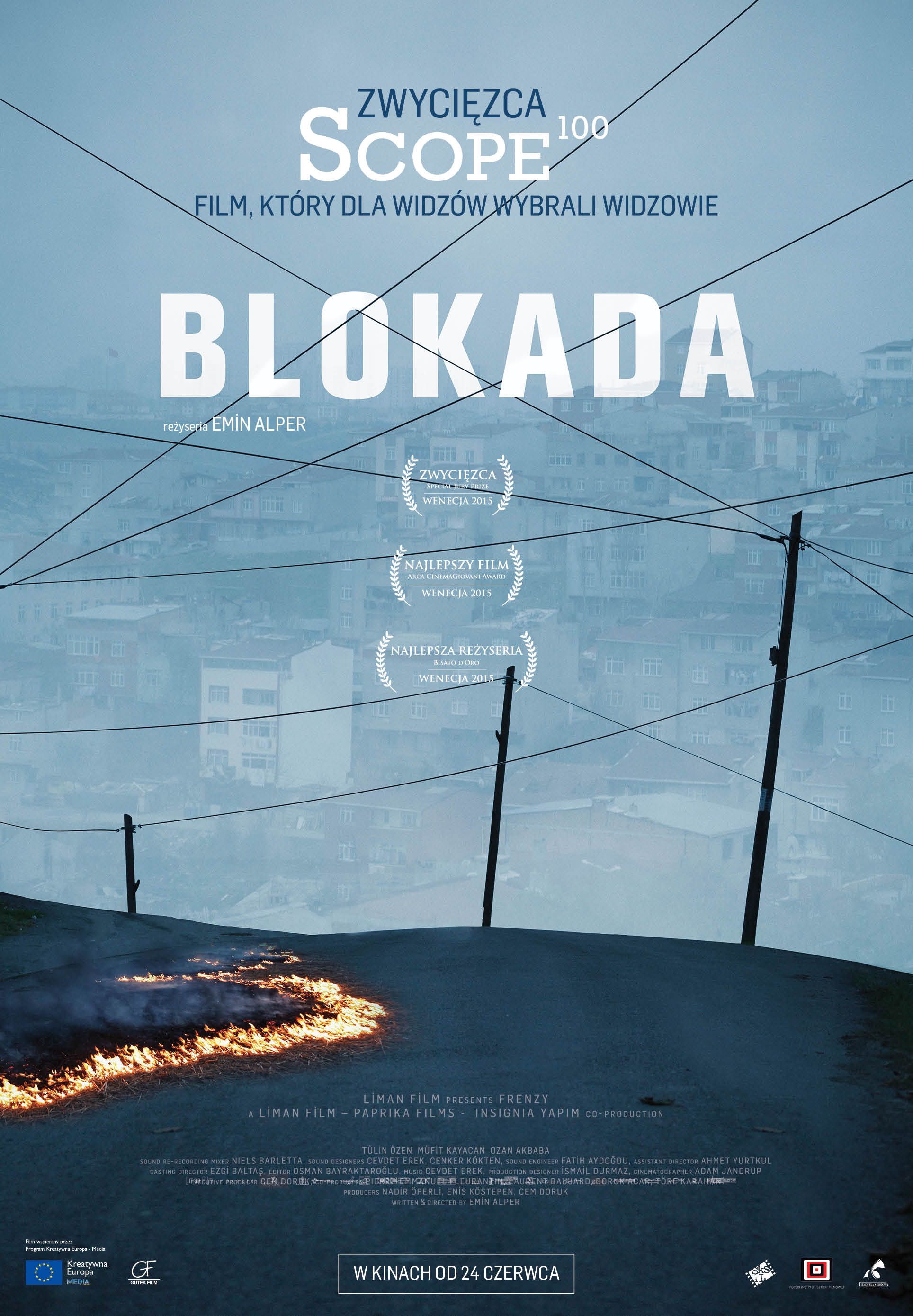 DKF Klaps. Ostatni przed wakacjami i jedyny w Rzeszowie pokaz filmu &quot;Blokada&quot;