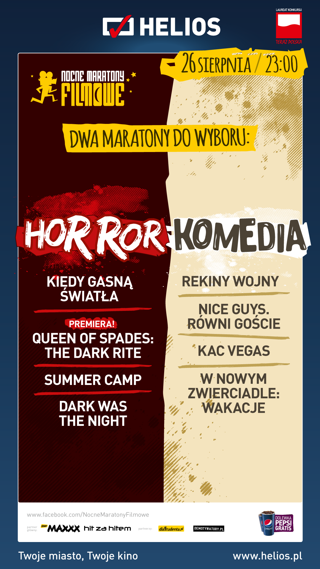 Horror czy Komedia? Maraton do wyboru