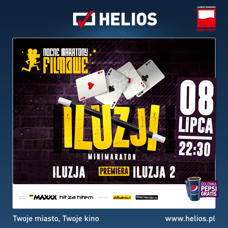 Mini Maraton Iluzji w Kinach Helios