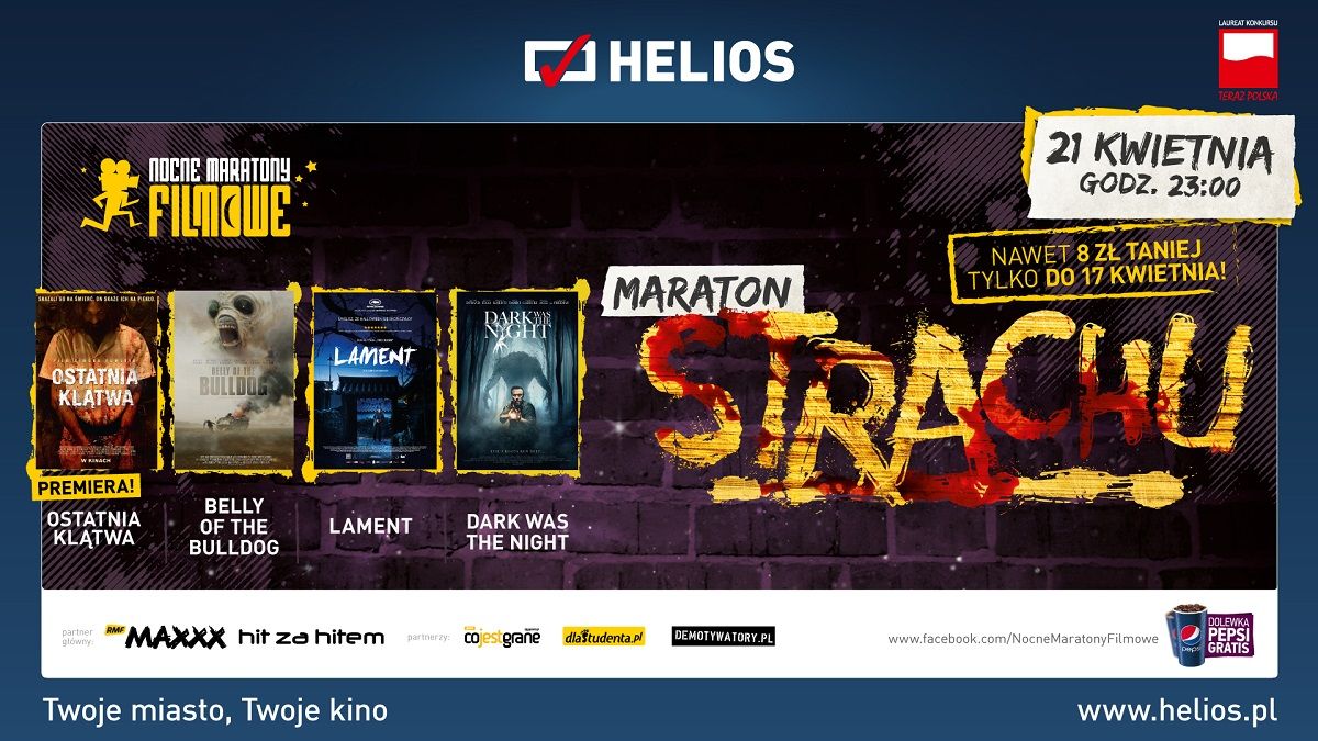 Maraton Strachu w kinach Helios