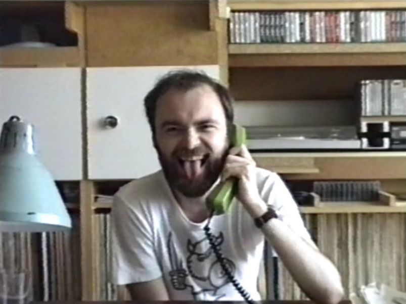 Kadr z filmu "Beksińscy. Album wideofoniczny"
