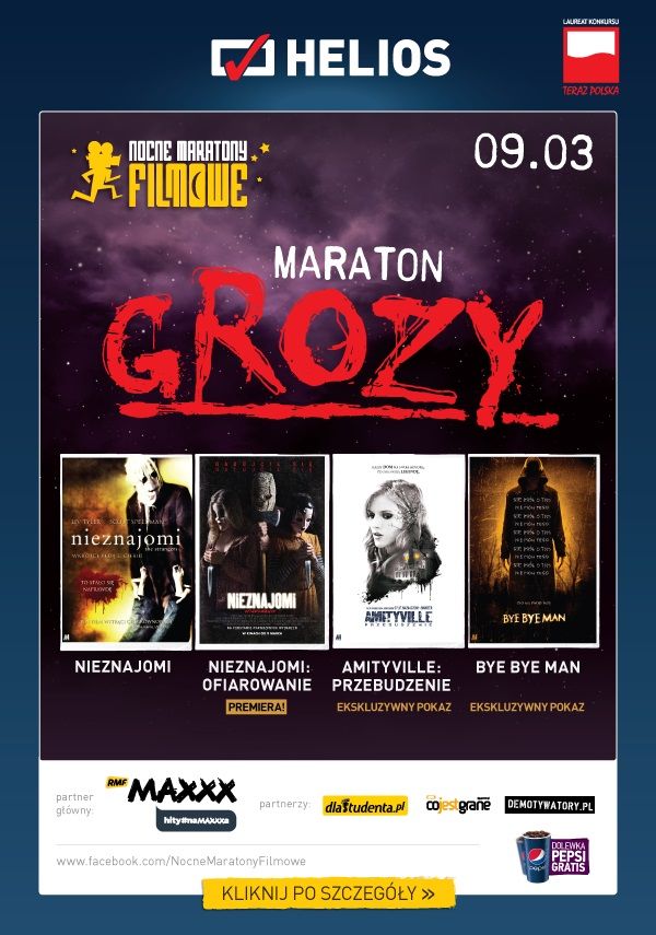 Maraton Grozy w kinach Helios