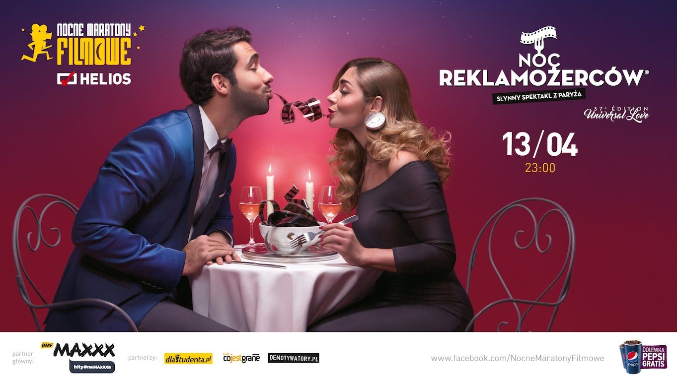 Noc Reklamożerców w kinach Helios