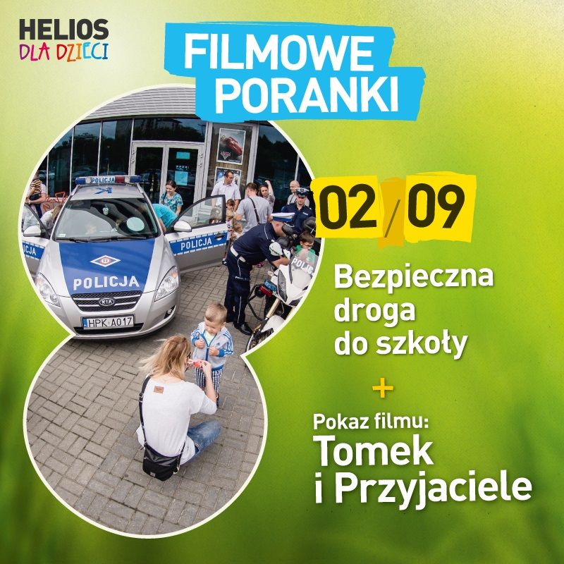 ilmowe Poranki dla Dzieci: Policja, Odblaski, Symulatory
