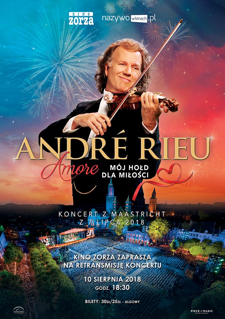 Koncert Andre Rieu w Kinie Zorza