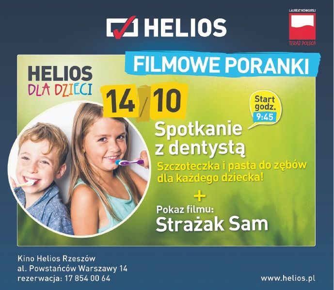 Poranek dla Dzieci: Strażak Sam i stomatolog