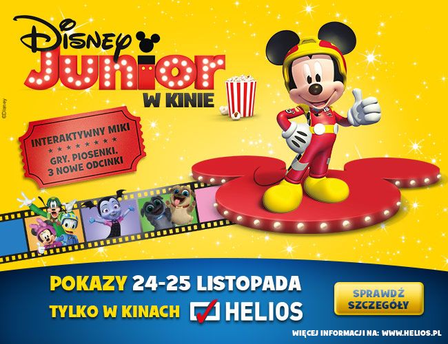 Weekend z Disneyem w kinie Helios