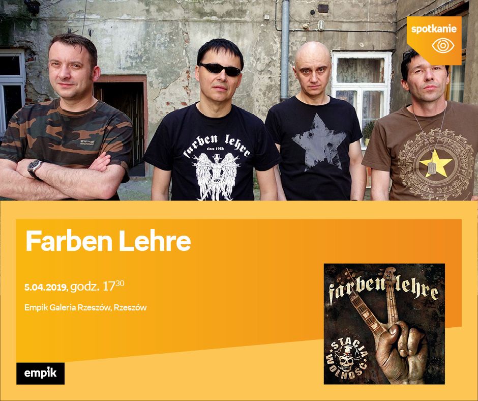 Farben Lehre spotka się z fanami w Empiku