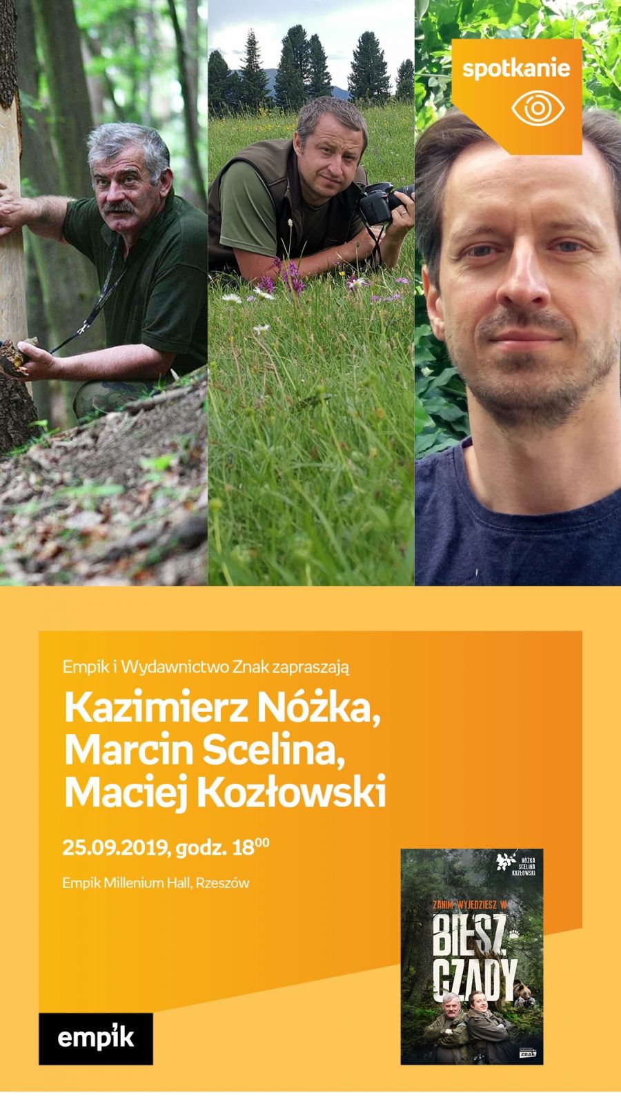 Spotkanie z autorami książki "Zanim wyjedziesz w Bieszczady"