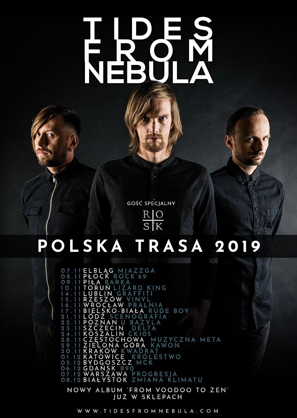 Rusza polska trasa Tides From Nebula. W listopadzie zagrają w Rzeszowie
