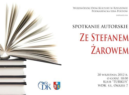 Spotkanie autorskie ze Stefanem Żarowem