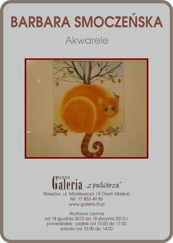 Akwarele Barbary Smoczeńskiej