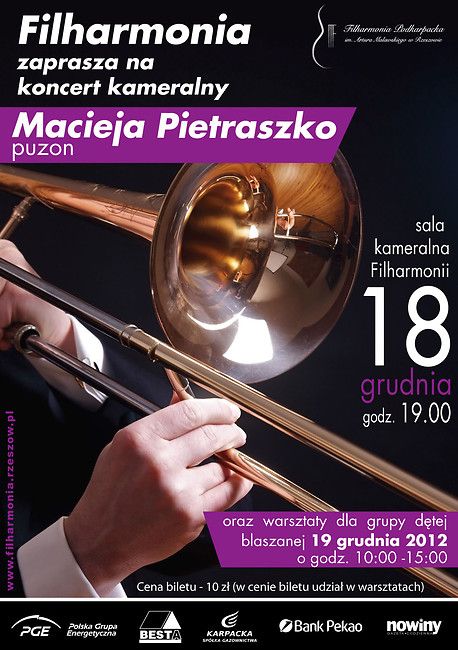 Koncert kameralny Macieja Pietraszko