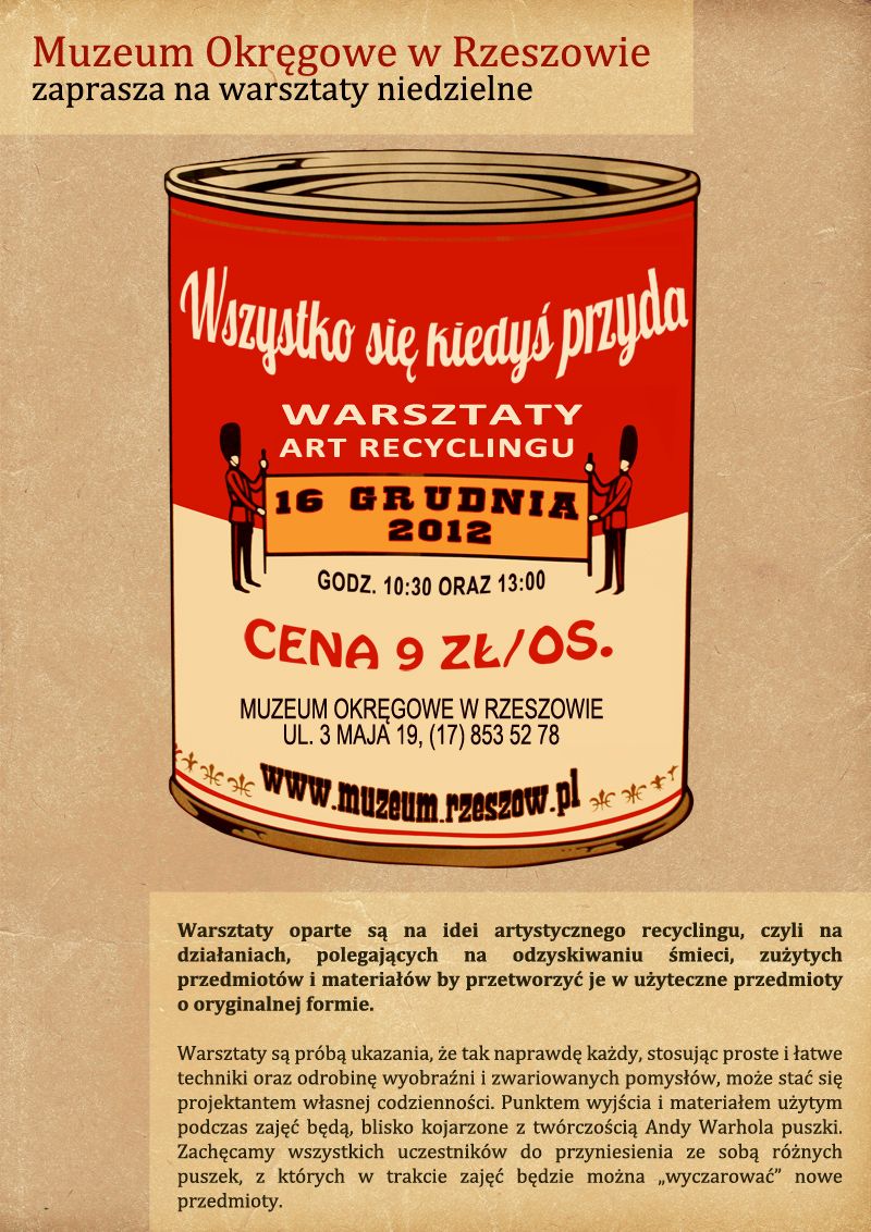 Warsztaty art recyclingu