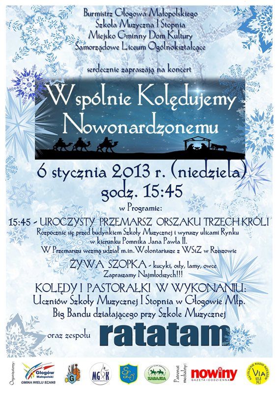 Wspólnie kolędowanie Nowonarodzonemu