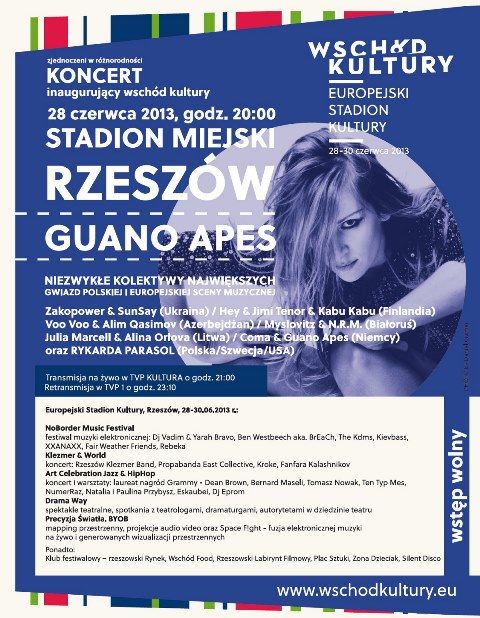 Europejski Stadion Kultury po raz 4. (PROGRAM)