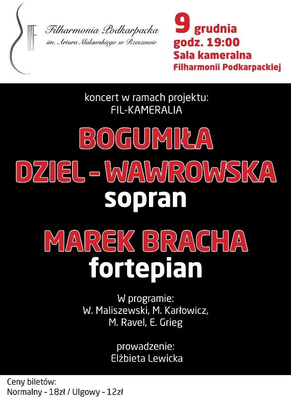 Grudniowe koncerty z cyklu Fil-Kameralia