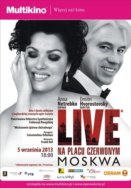 Arie operowe z Placu Czerwonego w Multikinie