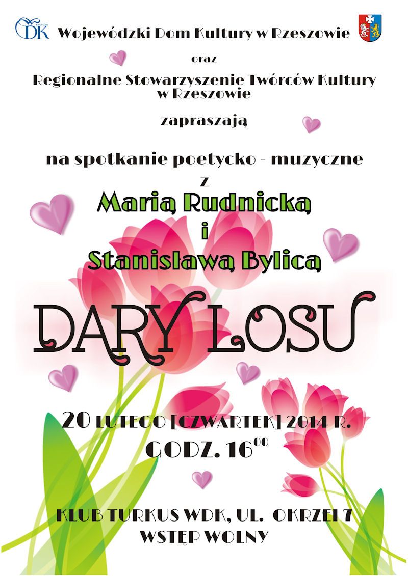Spotkanie poetycko-muzyczne z Marią Rudnicą i Stanisławą Bylicką