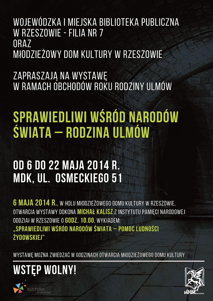 Wystawa Sprawiedliwi Wśród Narodów Świata &#8211; Rodzina Ulmów