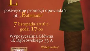 Spotkanie autorskie Krystyny Lenkowskiej i promocja książki „Babeliada”