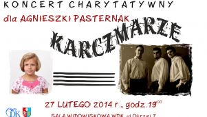 Koncert charytatywny dla Agnieszki Pasternak