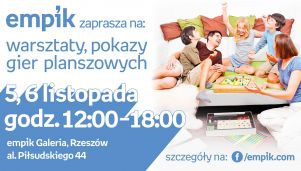 Weekend z planszówkami w Empiku