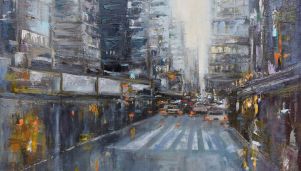 Na zdj. "Miasto" Waldemar Kremer (I nagroda)