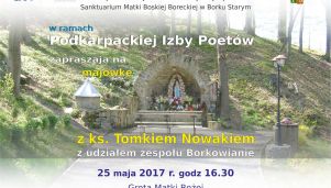 Poezja ks. Tomka Nowaka w leśnej scenerii, wśród śpiewu ptaków