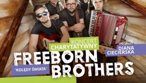 FreebornBrothers zagra charytatywny koncert kolęd