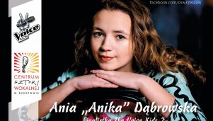Ania Dąbrowska z Centrum Sztuki Wokalnej w finale The Voice Kids
