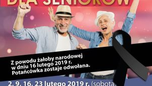 Najbliższa Potańcówka Miejska dla Seniorów ODWOŁANA