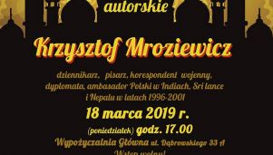 Spotkanie autorskie z Krzysztofem Mroziewiczem
