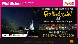 Koncert Fatboy Slim na wielkim ekranie