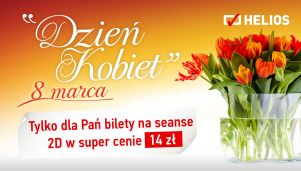 Tańsze bilety dla Pań na Dzień Kobiet