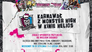 Wielki Karnawał z Monster High w kinach Helios