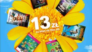 Rodzinna Majówka w Multikinie z biletami za 13 zł