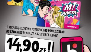 Multikino wprowadza M!Kartę dla uczniów i studentów 