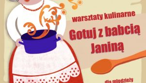 Z babcią w kuchni