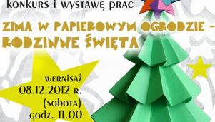 Świąteczna wystawa origami