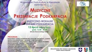 Muzyczno-wokalne zakątki Podkarpacia
