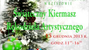 Świąteczny Kiermasz Rękodzieła Artystycznego 