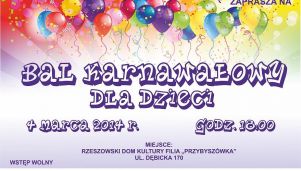 Bal karnawałowy dla dzieci