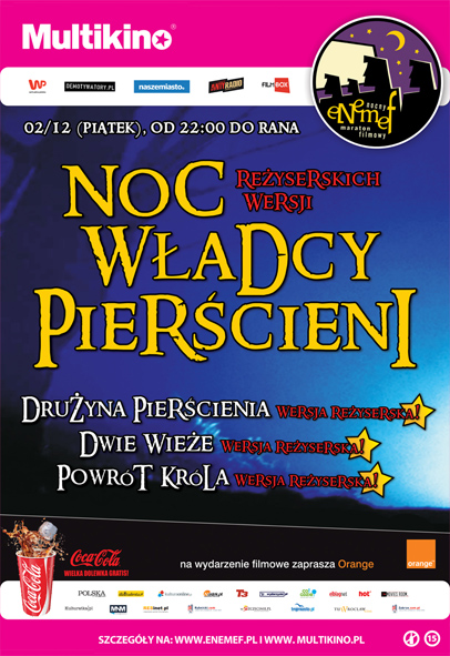 ENEMEF: Noc Reżyserskich Wersji Władcy Pierścieni