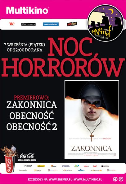 ENEMEF: Noc Horrorów z premierą Zakonnicy
