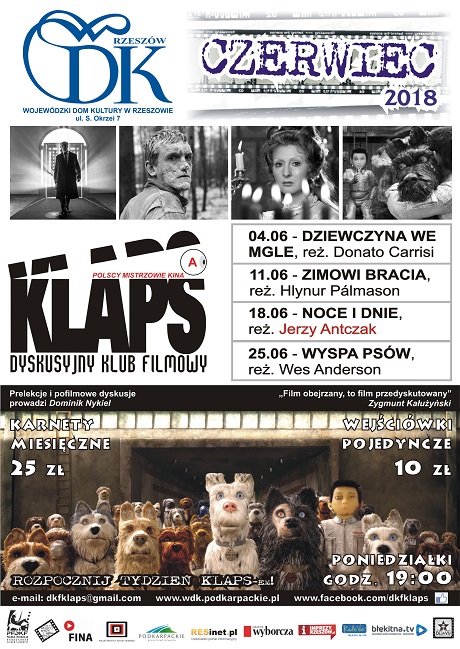 Czerwcowy repertuar DKF Klaps
